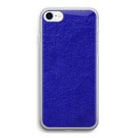 Majorelle Blue: iPhone SE 2020 Transparant Hoesje