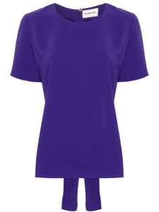 P.A.R.O.S.H. blouse à découpes - Violet