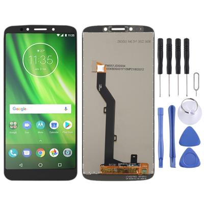 LCD-scherm en digitizer volledige assemblage voor Motorola Moto G6 spelen (zwart)
