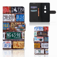 Sony Xperia XZ3 Telefoonhoesje met foto Kentekenplaten - thumbnail