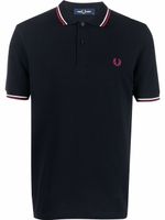 Fred Perry polo à logo brodé - Bleu