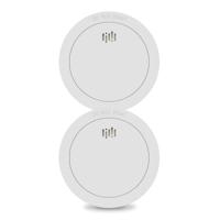 Alecto SD1030 2x - Set van 2 rookmelders - 10 jaar levensduur van batterij en sensor - Wit
