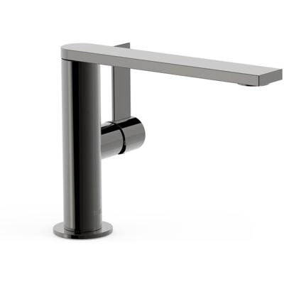 Wastafelkraan Tres Project | Opbouw | Draaibare uitloop | Mengkraan | Standaard model | 1-hendel | Rond | Black metal