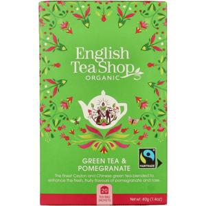 English Tea Shop Green tea pomegranate bio