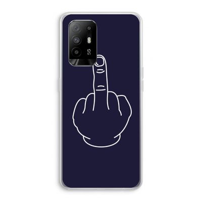 F**k U: Oppo A95 5G Transparant Hoesje