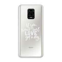 Partner in crime: Xiaomi Redmi Note 10 Lite Transparant Hoesje