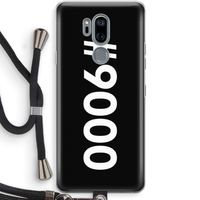 #9000: LG G7 Thinq Transparant Hoesje met koord