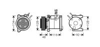 COMPRESSOR VOYAGER 33i/38i 00- 0700K102
