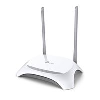 TP-Link TL-MR3420 draadloze router Fast Ethernet Single-band (2.4 GHz) Zwart, Wit - thumbnail