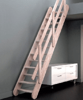 Molenaarstrap - Amarant - 280x60 cm - ruimtebesparend - eenvoudig te monteren