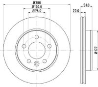 Remschijf 8DD355125571