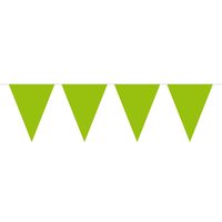 vlaggenlijn limegroen, 10 m