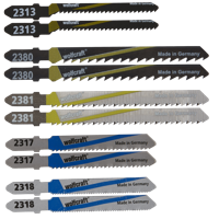 Wolfcraft Decoupeerzaagblad-set | 10-delig | T-schacht | 1 set - 2655000