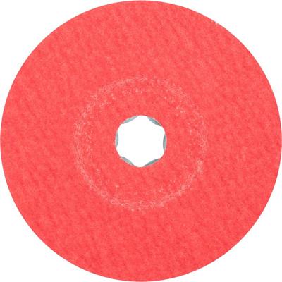 PFERD TOOLS 64193106 Combiclick keramische korrel fiberschijf Ø 125 mm CO-COOL 60 voor roestvrij staal Diameter 125 mm