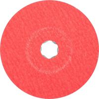 PFERD TOOLS 64193106 Combiclick keramische korrel fiberschijf Ø 125 mm CO-COOL 60 voor roestvrij staal Diameter 125 mm