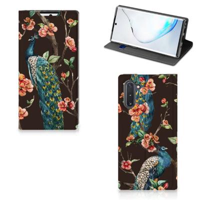 Samsung Galaxy Note 10 | Hoesje maken | Pauw met Bloemen