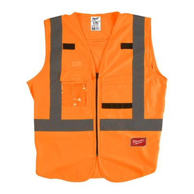 Milwaukee Accessoires Hi-vis veiligheidshesje klasse 2 oranje - L/XL | 1 stuk - 4932471893