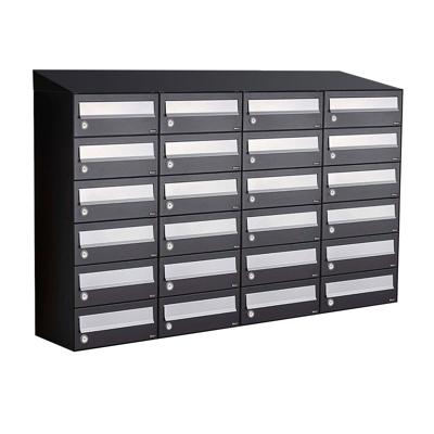 Allux Hive Set 4-Breed, 6-Hoog Met Dak Zwart - 40030070_4x6d
