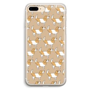 Doggy: iPhone 7 Plus Transparant Hoesje