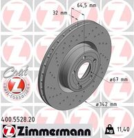 Remschijf COAT Z 400552820