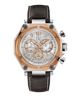 Horlogeband Guess 72005G2S-00215 Leder Bruin 21mm