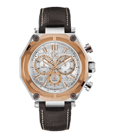 Horlogeband Guess 72005G2S-00215 Leder Bruin 21mm - thumbnail