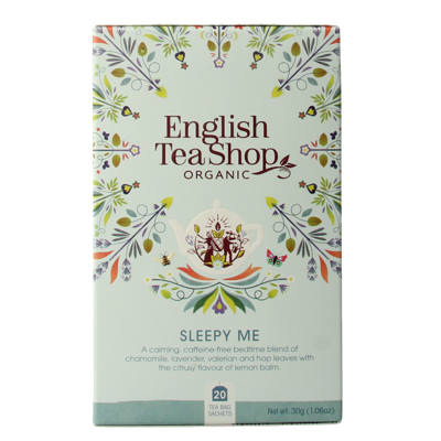 English Tea Shop Sleepy me bio 20 Zakjes English Tea Shop Sleepy me bio 20 Zakjes