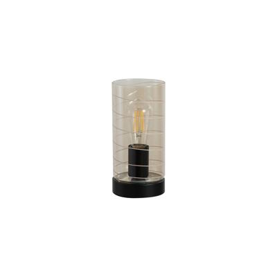 Searchlight TafellampBroughton amber glas - EU82329AM