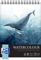 Tekenblok oxford watercolour a4 10 vel spiraal | 5 stuks