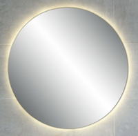 Plieger Ambi Round ronde spiegel met LED verlichting 60cm - thumbnail