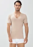 Heren Ondershirt - Dry Cotton - Business slim fit - T-shirt voor onder overhemd - Schijnt niet door - Diepe V-hals