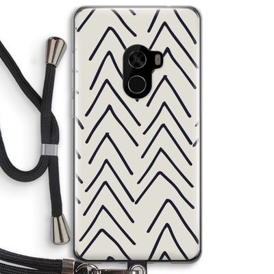 Marrakech Arrows: Xiaomi Mi Mix 2 Transparant Hoesje met koord