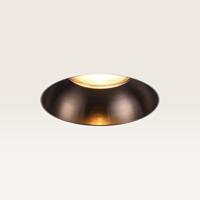 Inbouwspot Junaro bianco bronzo - Inbouwdiepte 40mm - GU10-fitting - IP20 voor binnen - Wit en brons - Met doorlusbedrading