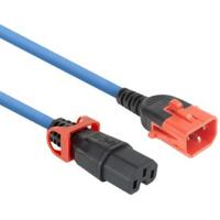 ACT Netsnoer C14 IEC Lock+ Dual Locking - C15 IEC Lock+ blauw 3 m. PC3878 ACT Netsnoer C14 IEC Lock+ Dual Locking - C15 IEC Lock+ blauw 3 m. PC3878