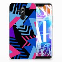 Huawei Mate 20 Lite | TPU Hoesje | Funky Triangle