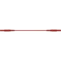 Schützinger MSFK A341 / 1 / 100 / RT Veiligheidsmeetsnoer Stekker Stekker 100 cm Rood 1 stuk(s)