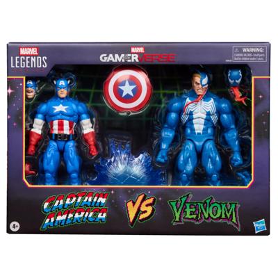 Hasbro Marvel Legends Captain America vs Venom