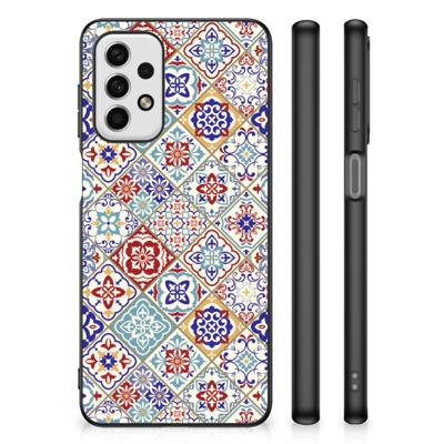 Samsung Galaxy A23 Marmeren Print Telefoonhoesje Tiles Color