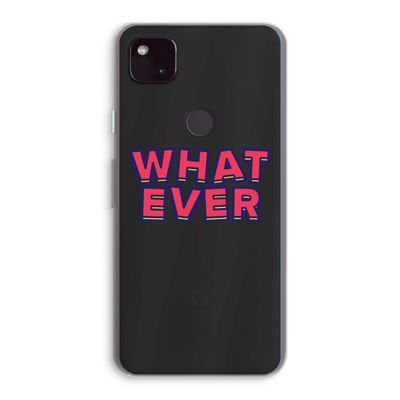 Whatever: Google Pixel 4a 5G Transparant Hoesje