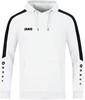 JAKO 6723K Sweater Met Kap Power Kids - Wit - 140