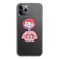 Hartje: iPhone 11 Pro Transparant Hoesje