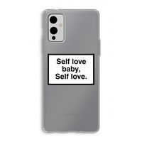 Self love: OnePlus 9 Transparant Hoesje