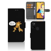 Samsung Galaxy M21 | M30s Leuk Hoesje Giraffe