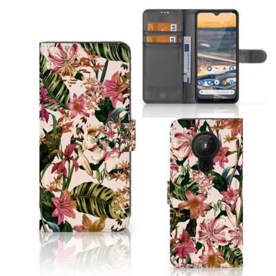 Nokia 5.3 Hoesje Flowers