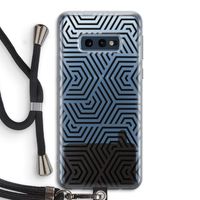 Magic pattern: Samsung Galaxy S10e Transparant Hoesje met koord