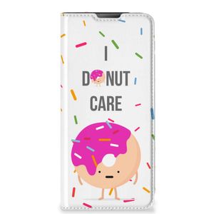 Motorola Moto E20 Flip Style Cover Donut Roze