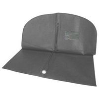 10x Zwarte kledinghoes 62 x 113 cm met venster