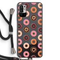 Donuts: Xiaomi Redmi Note 10 5G Transparant Hoesje met koord