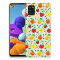 Samsung Galaxy A21s | Siliconen Case | Fruits