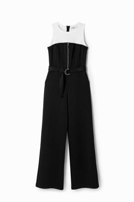 Lange jumpsuit - BLACK - S